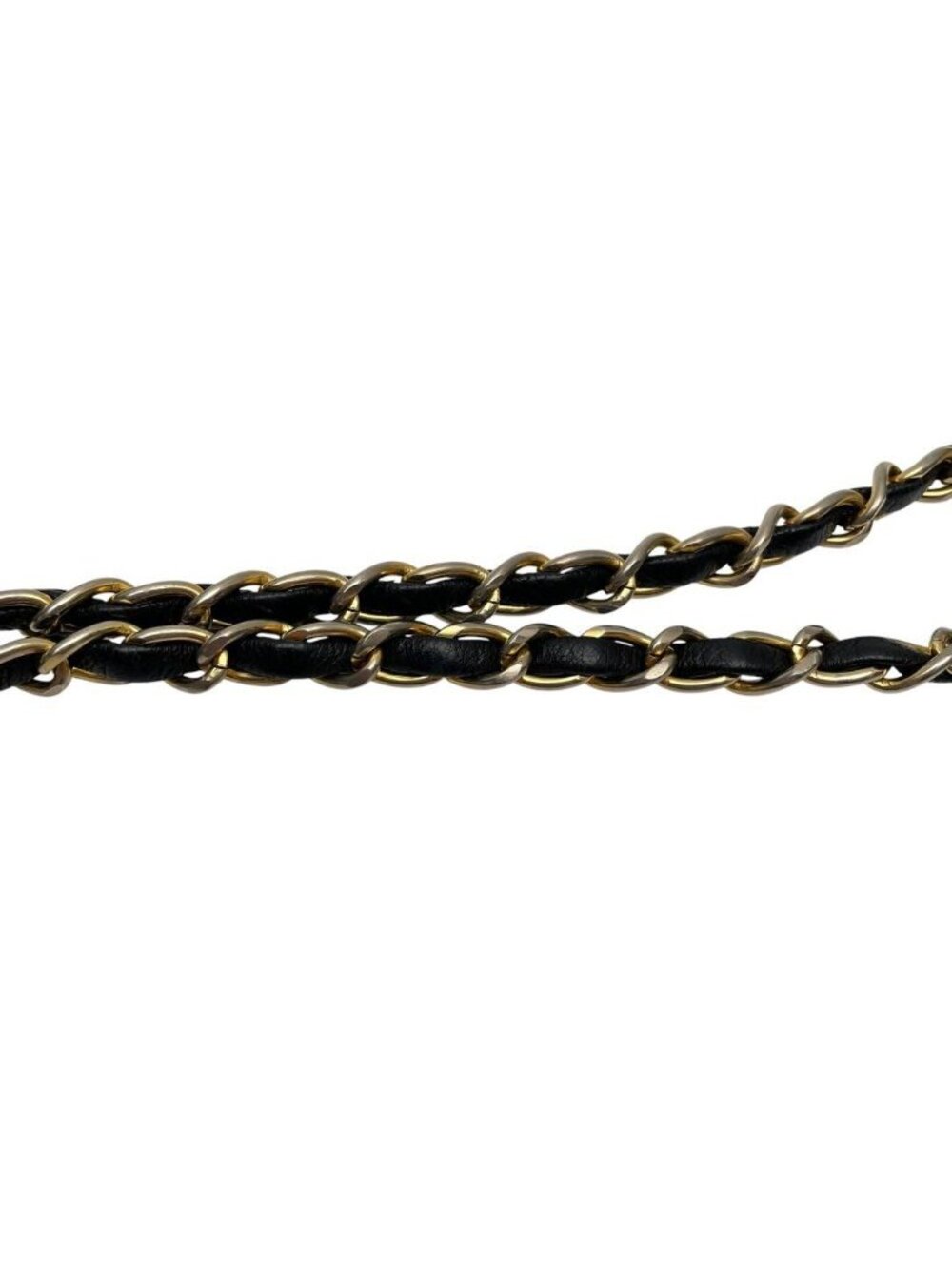 Chanel Lambskin Stitch CC Logo Chain Shoulder Bag Black - Picture 7 of 10
